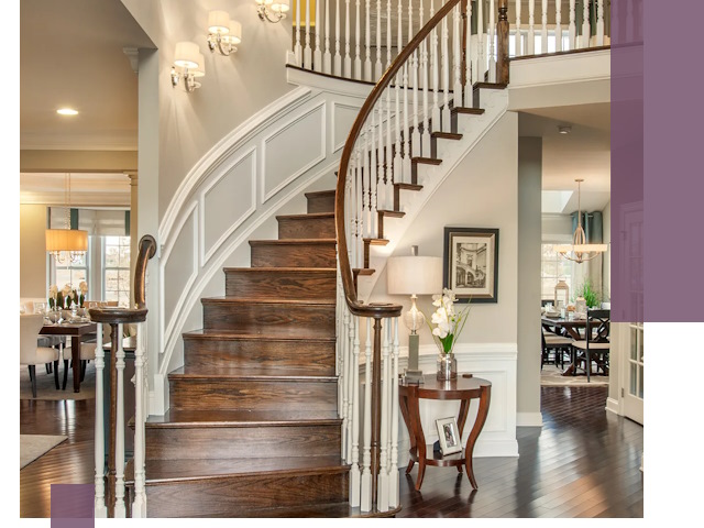 Изготовление лестниц под ключ в Ханты-Мансийске — металлокаркас и отделка