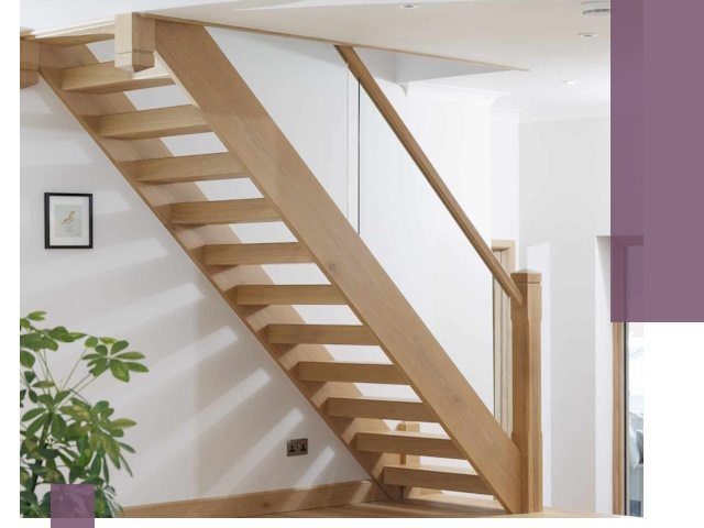 Изготовление деревянных лестниц под ключ в Ханты-Мансийске для дома