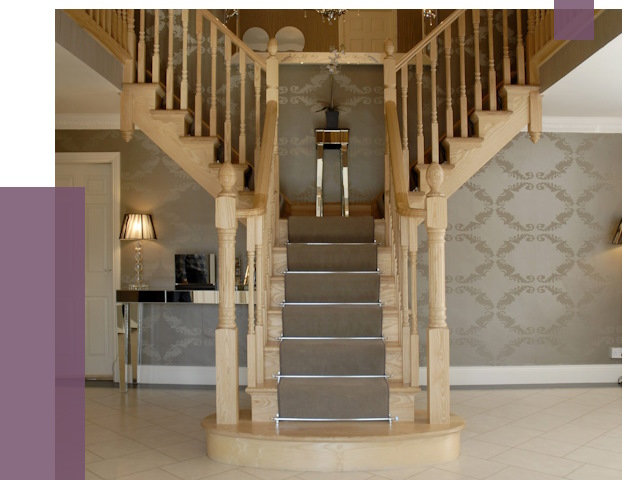 Монтаж деревянных лестниц в Ханты-Мансийске от 7606 руб. 