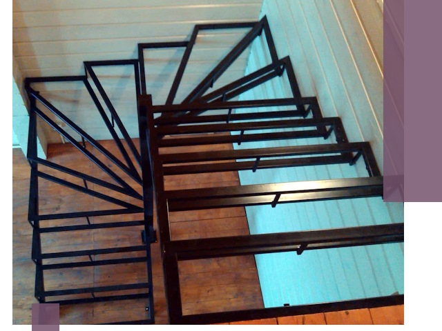 Изготовление металлических лестниц любой сложности в Ханты-Мансийске