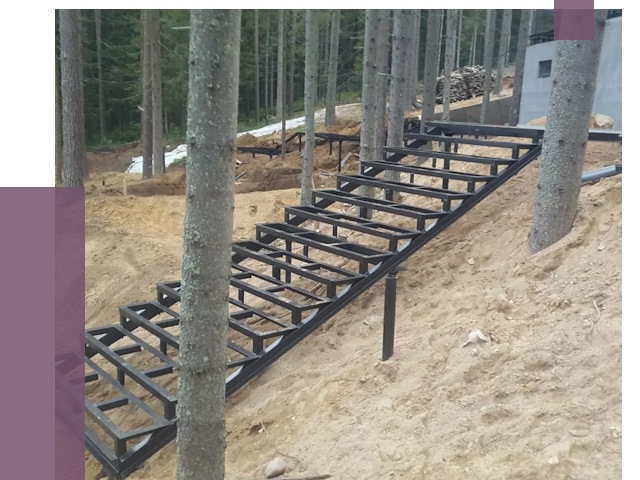 Монтаж металлических лестниц в Ханты-Мансийске от 13527 руб. 