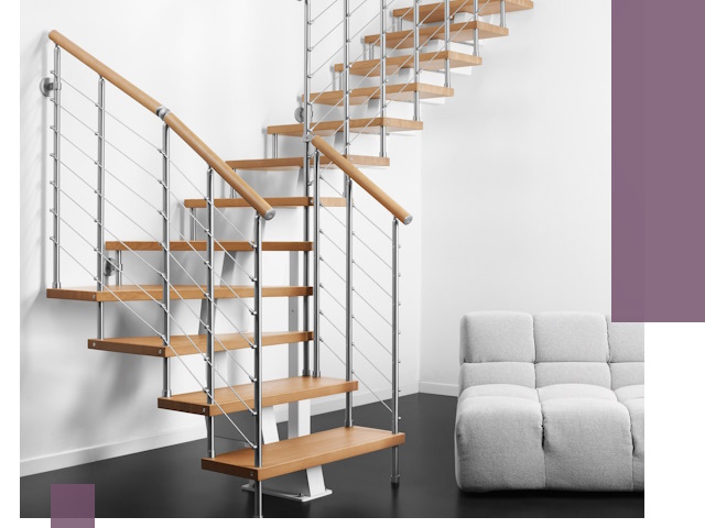 Модульные лестницы под ключ в Ханты-Мансийске — монтаж и изготовление