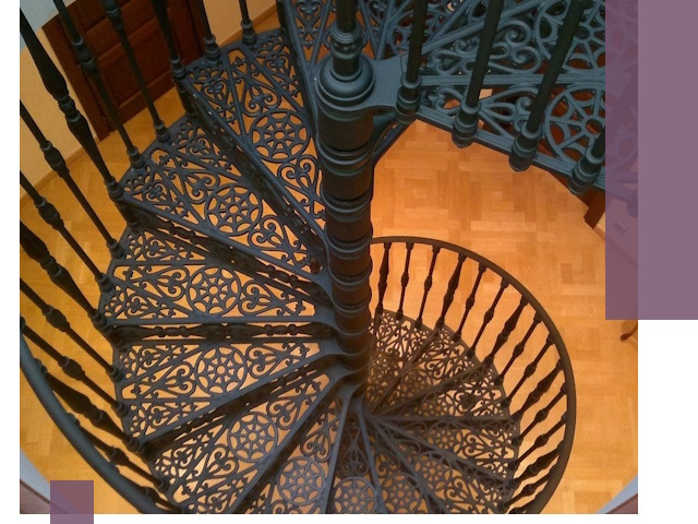 Винтовые лестницы под ключ в Ханты-Мансийске: производство и монтаж