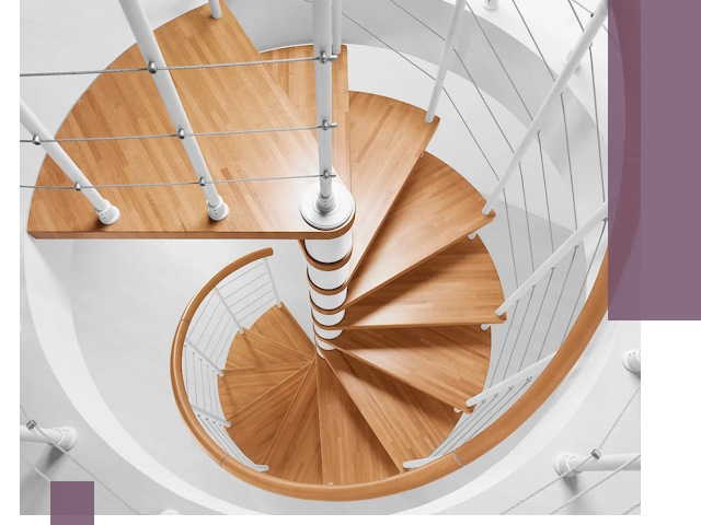 Изготовление винтовых лестниц под ключ в Ханты-Мансийске