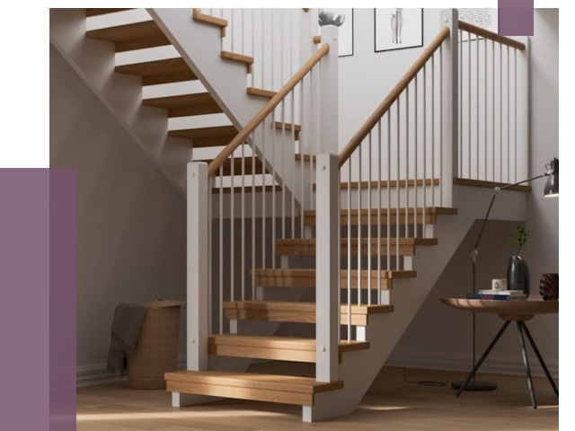 Маршевые лестницы в Ханты-Мансийске от 38029 руб. — монтаж | ПРОЛЁТ-Хнт