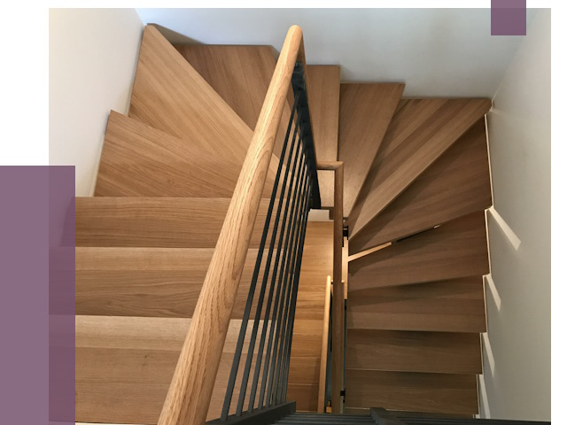 П-образные лестницы в Ханты-Мансийске под ключ от 48493 руб. | ПРОЛЁТ-Хнт