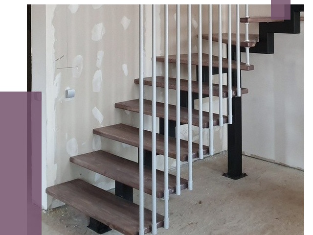 Монтаж лестниц на больцах в Ханты-Мансийске от 8371 руб. — надежно| ПРОЛЁТ-Хнт