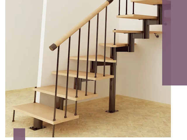 Монтаж лестниц на больцах в Ханты-Мансийске — быстро и надежно