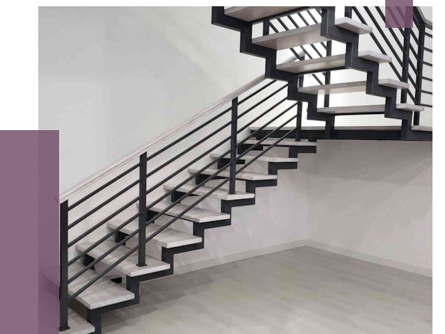 Лестницы на металлокаркасе под ключ в Ханты-Мансийске от 12761 руб. | ПРОЛЁТ-Хнт
