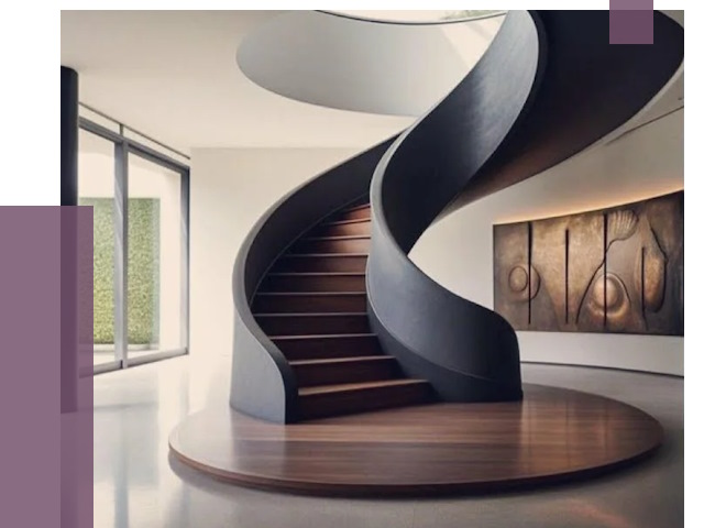 Элитные лестницы под заказ в Ханты-Мансийске от 188867 руб. — ПРОЛЁТ-Хнт