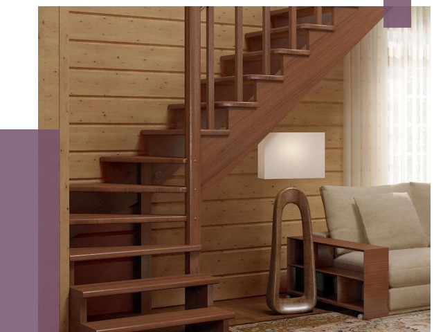 Лестницы эконом класса в Ханты-Мансийске от 18223 руб. бюджетные решения