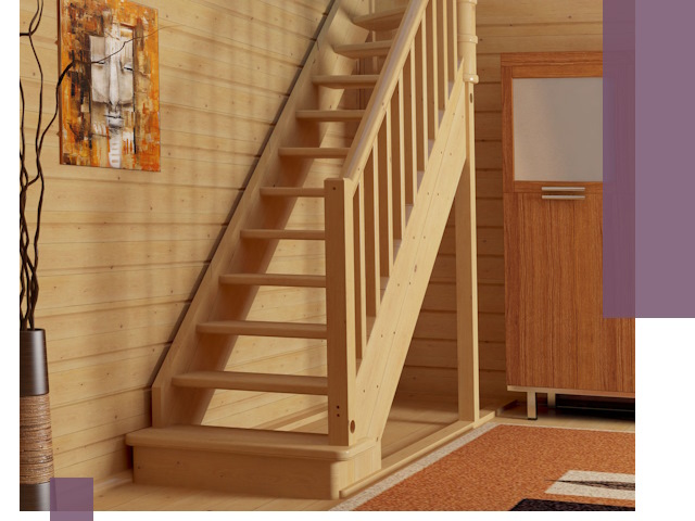 Лестницы эконом класса под ключ в Ханты-Мансийске — недорого и быстро