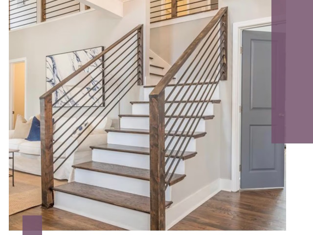 Лестницы для коттеджа под ключ в Ханты-Мансийске — изготовление и монтаж