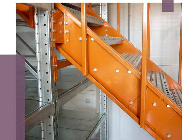 Лестницы для склада в Ханты-Мансийске от 76568 руб. — решения | ПРОЛЁТ-Хнт