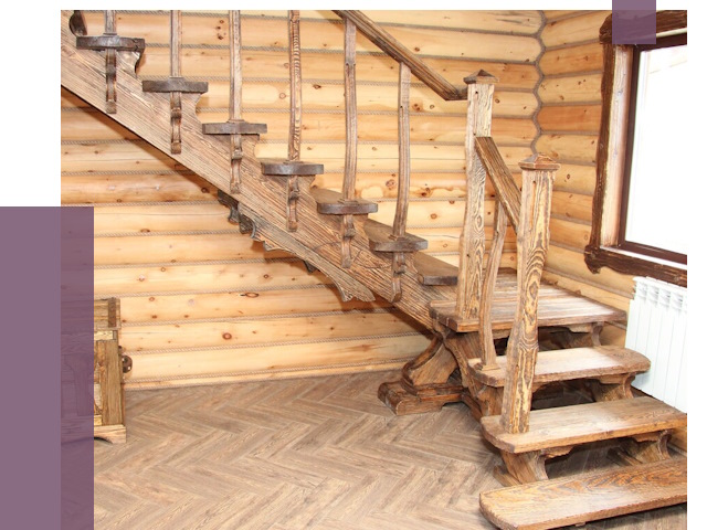 Лестницы в баню в Ханты-Мансийске от 19091 руб. — изготовление | ПРОЛЁТ-Хнт