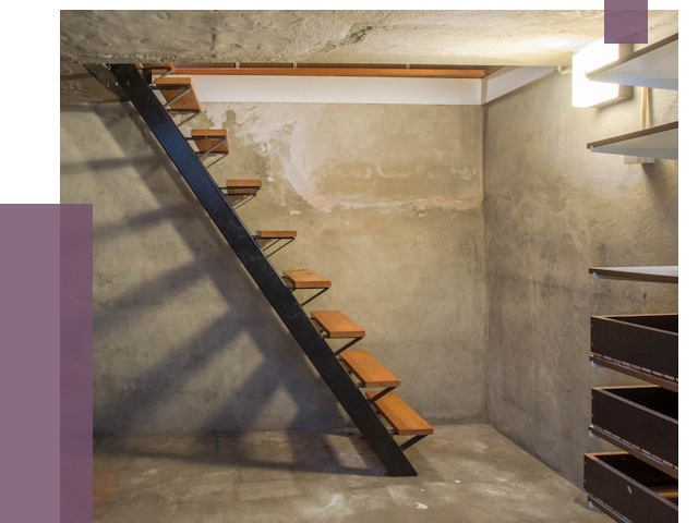 Лестницы в подвал в Ханты-Мансийске от 13119 руб. — монтаж | ПРОЛЁТ-Хнт