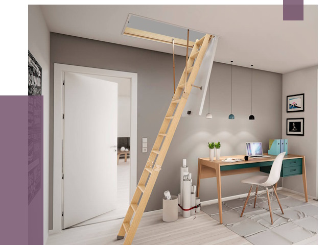 Чердачные лестницы в Ханты-Мансийске — от 14548 руб. | ПРОЛЁТ-Хнт