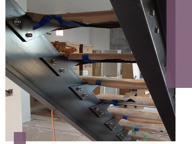 Усиление лестничных конструкций и усиление опор в Ханты-Мансийске