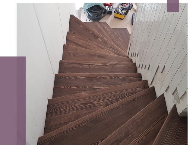 Замена ступеней лестницы в Ханты-Мансийске от 8371 руб.  | ПРОЛЁТ-Хнт