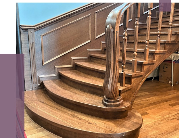 Дубовые лестницы под ключ в Ханты-Мансийске от 176105 руб. — ПРОЛЁТ-Хнт