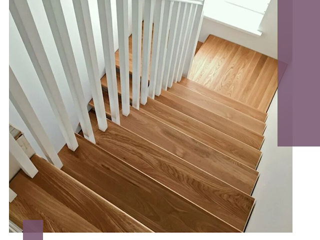 Лестницы из бука в Ханты-Мансийске: изготовление, монтаж и демонтаж