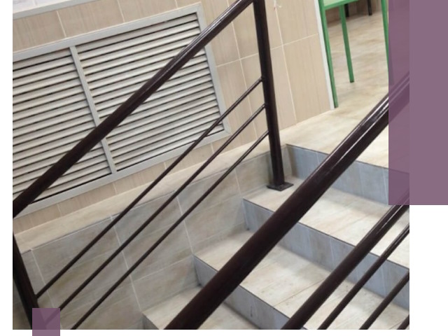 Изготовление перил из металла под ключ в Ханты-Мансийске