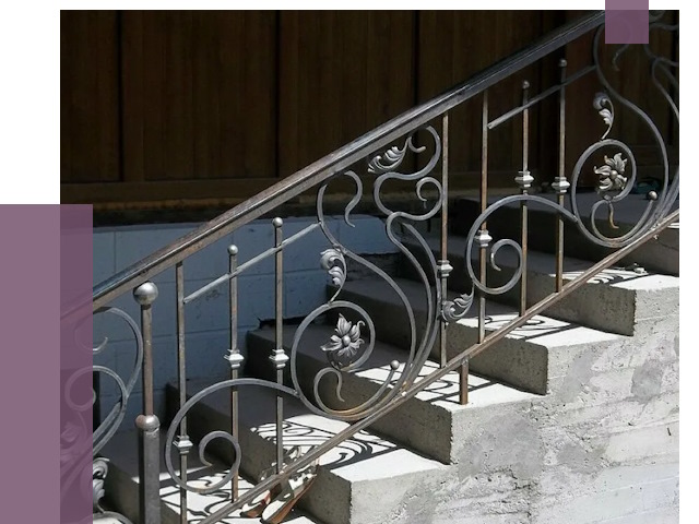 Кованые перила в Ханты-Мансийске от 8678 руб. под ключ — качество от ПРОЛЁТ-Хнт