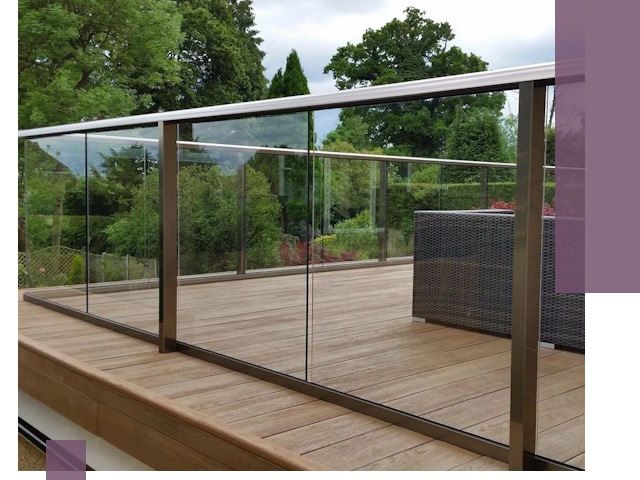 Алюминиевые перила на заказ в Ханты-Мансийске — монтаж и гарантия