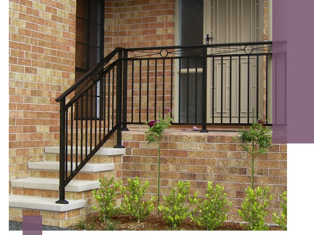 Уличные перила из металла под ключ в Ханты-Мансийске