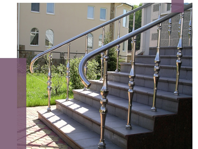 Перила для крыльца в Ханты-Мансийске от 10719 руб. — монтаж ПРОЛЁТ-Хнт