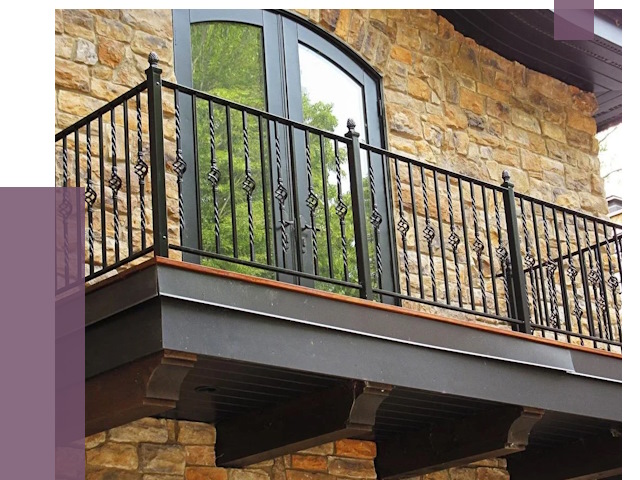 Балконные ограждения в Ханты-Мансийске от 8014 руб. — купить | ПРОЛЁТ-Хнт