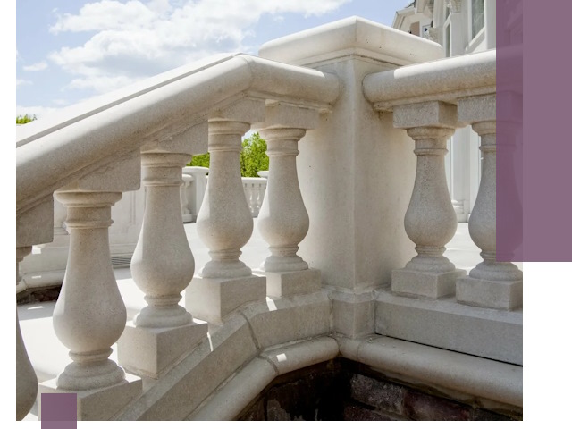 Балюстрады из металла и камня под ключ в Ханты-Мансийске