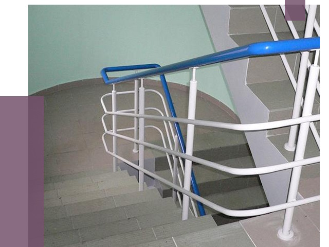 Перила в подъезде в Ханты-Мансийске — установка и замена от 7402 руб. | ПРОЛЁТ-Хнт