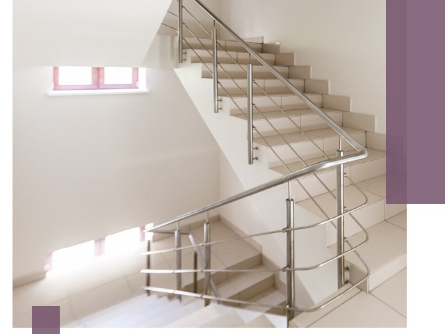 Установка и замена перил в подъезде в Ханты-Мансийске