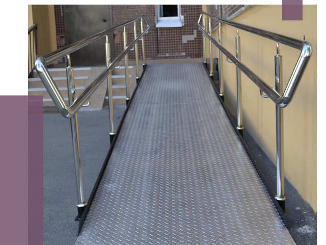 Пандусы в Ханты-Мансийске от 12251 руб. — установка для инвалидов | ПРОЛЁТ-Хнт