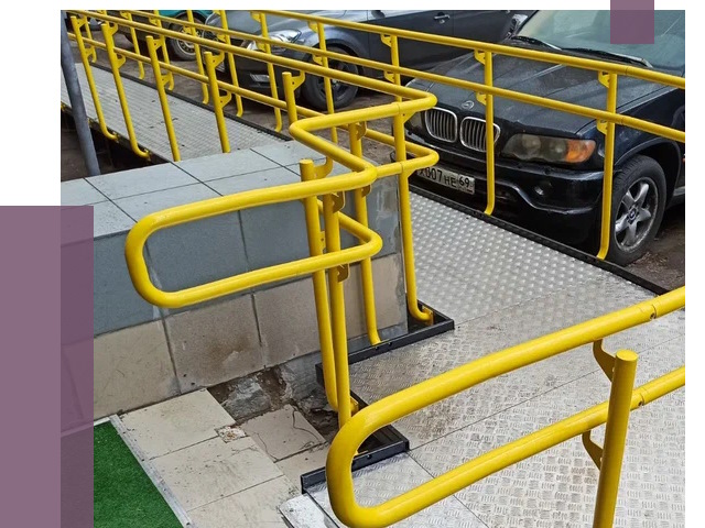 Изготовление пандусов в Ханты-Мансийске от 14803 руб. на заказ | ПРОЛЁТ-Хнт