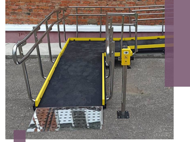 Изготовление наклонных пандусов для инвалидов в Ханты-Мансийске