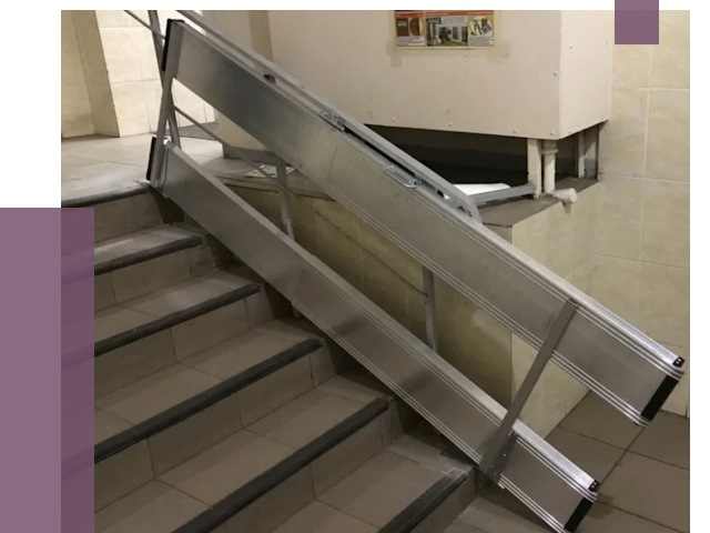 Откидные пандусы в Ханты-Мансийске от 6636 руб. — купить | ПРОЛЁТ-Хнт