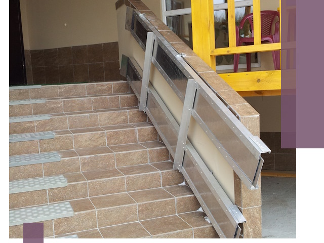 Откидные пандусы под ключ в Ханты-Мансийске — монтаж и демонтаж