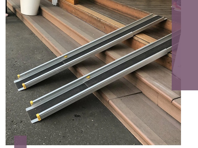 Телескопические пандусы под ключ в Ханты-Мансийске — изготовление и монтаж