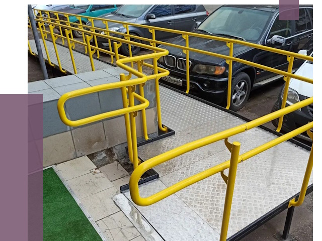 Стационарные пандусы в Ханты-Мансийске от 12251 руб. | ПРОЛЁТ-Хнт