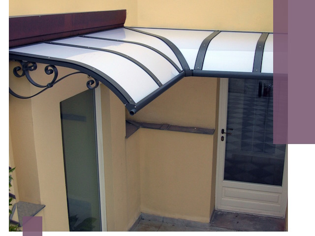 Монтаж козырьков любой сложности в Ханты-Мансийске под ключ