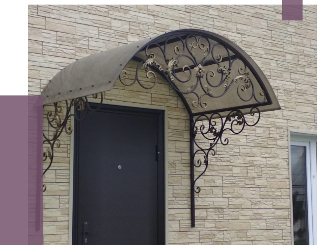 Ремонт козырьков в Ханты-Мансийске от 7402 руб.  | ПРОЛЁТ-Хнт