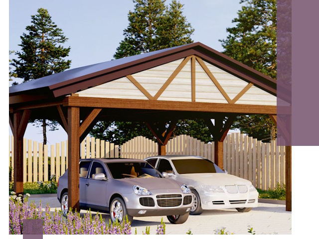 Навесы для автомобиля в Ханты-Мансийске — изготовление и монтаж