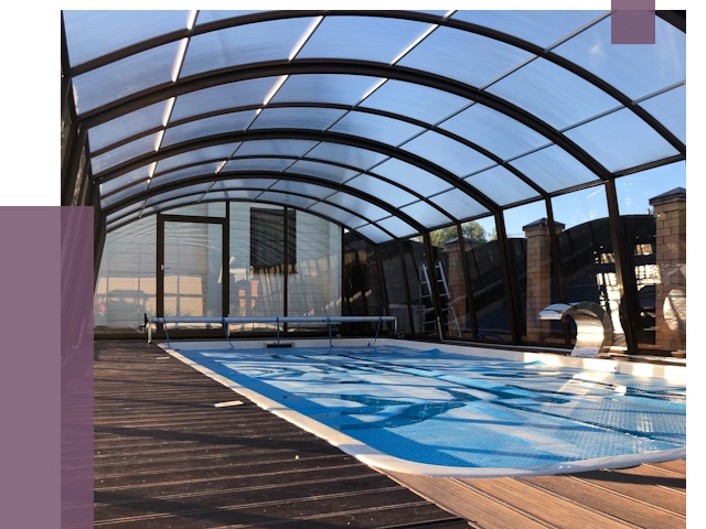 Навесы для бассейна в Ханты-Мансийске от 16743 руб. под ключ | ПРОЛЁТ-Хнт