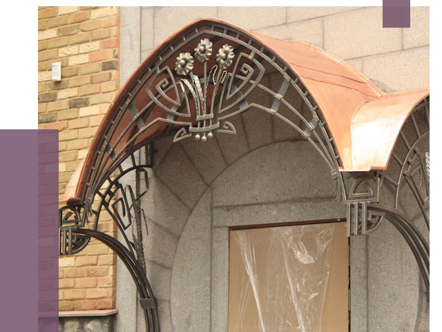 Арочные козырьки в Ханты-Мансийске от 14548 руб. 