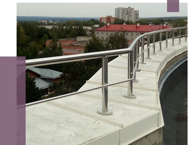 Парапеты и ограждения кровли в Ханты-Мансийске от 4951 руб. 