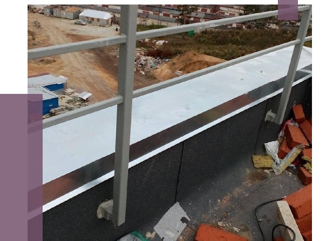 Монтаж парапетов в Ханты-Мансийске от 4288 руб.  | ПРОЛЁТ-Хнт