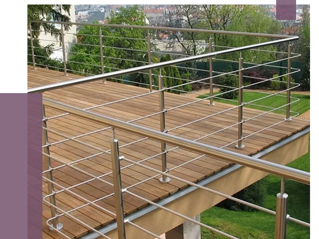 Алюминиевые парапеты в Ханты-Мансийске под ключ от 7759 руб. 