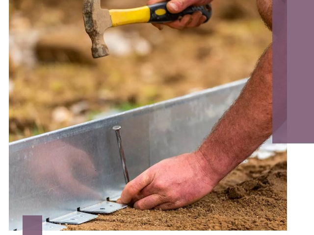 Монтаж металлических бордюров в Ханты-Мансийске быстро и качественно